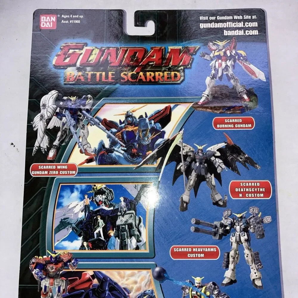 ​Vintage Bandai Gundam RX-78-2 Battle Scarred Action Figure - New Sealed
